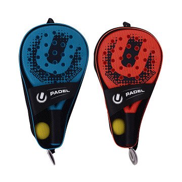 Urban District Padel set in carrying bag