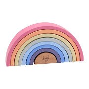 Joueco Wooden Rainbow, 8 pcs.