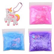 Slime with 3 Unicorns in Resealable Bag