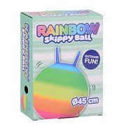 Outdoor Fun Regenbogen Hüpfballe, 45cm