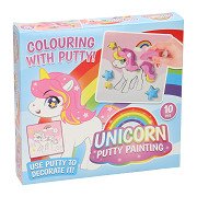 Coloring with Putty by Number Unicorn