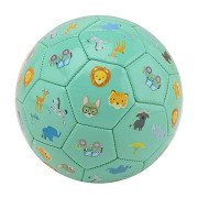 Happy World Spielball aus Kunstleder, Blau, 14 cm