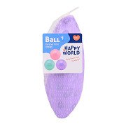 Happy World Spielball mit Panther-Print, 85 Gramm