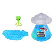 Ufo Slijm met Licht en Glow in the dark Alien