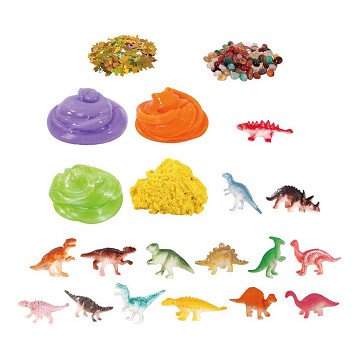 Dino World - Slime & Fun Mysterybox - 7 pcs.