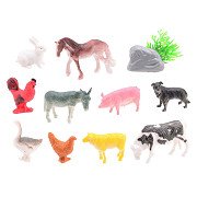 Animal World - Farm Animals Playset, 12pcs.