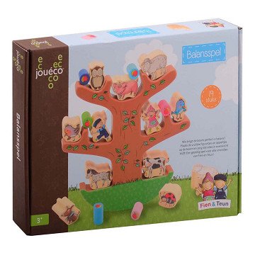 Fien & Teun Wooden Balance Tree - 19pcs.