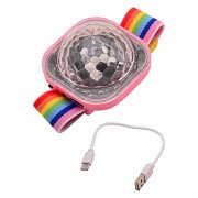 Wiederaufladbares Disco-Kugel-Armband