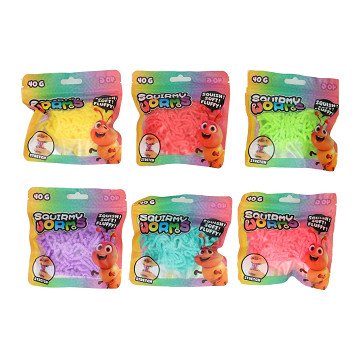 Squirmy Worms Color - 40gr.