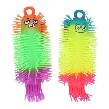 Multicolored Fluffy Worm - 21cm