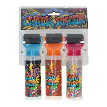 Kreiderollen - Set mit 3 Farben