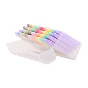 Straßenmalkreide in Aufbewahrungsbox - 48 Stück.