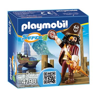 Playmobil 4798 Super 4 Haaibaard