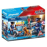 Playmobil City Action Politiewegversperring - 6924