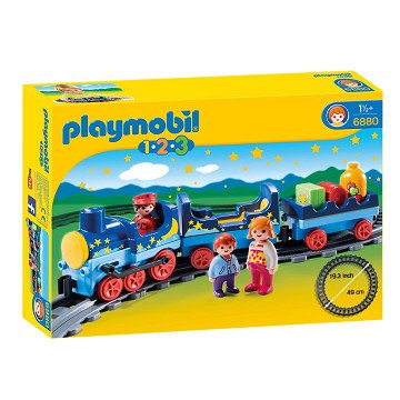 Playmobil 1.2.3. Star Train with Passengers - 6880