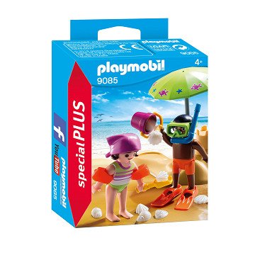 Playmobil 9085 Kinderen met Zandkasteel