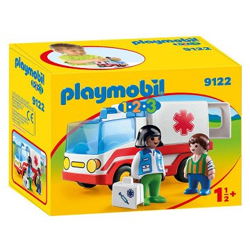 Playmobil 1.2.3. Ambulance - 9122