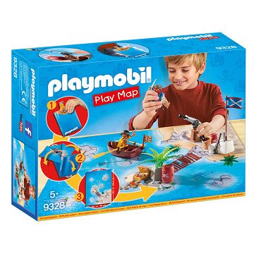 Playmobil 9328 Pirates with Map