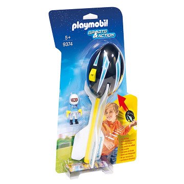 Playmobil 9374 Pilot with Throwing Ball