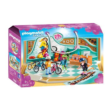 Playmobil 9402 Fiets- en Skatewinkel