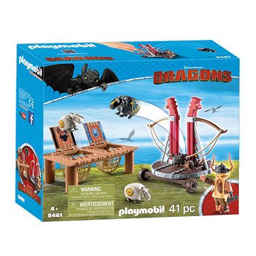 Playmobil Dragons Schafschießen mit Rochel – 9461