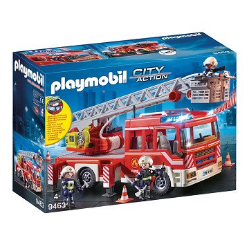 Playmobil City Action Fire Department Ladder Truck - 9463