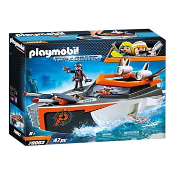 Playmobil 70002 Spy Team Turboschip