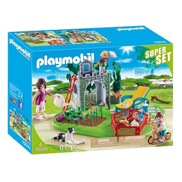 Playmobil 70010 Superset Familietuin