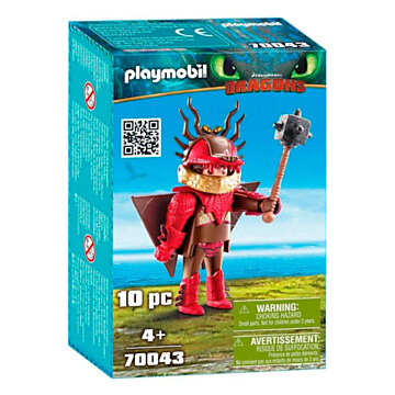 Playmobil Dragons 70043 Snotvlerk in Vliegpak