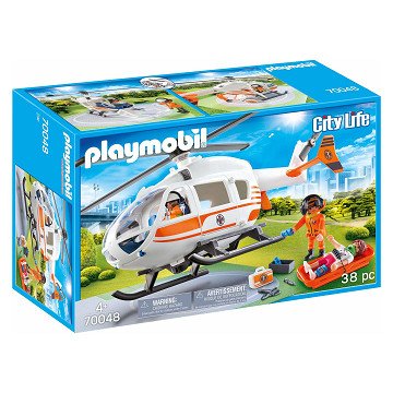 Playmobil City Life Erste-Hilfe-Hubschrauber - 70048