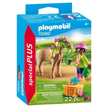 Playmobil 70060 Mädchen mit Pony