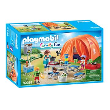 Playmobil 70089 Kampeerders met Tent