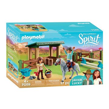 Playmobil Spirit 70119 Arena met Lucky en Javier