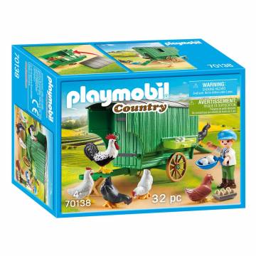 Playmobil Country Kind met Kippenhok - 70138