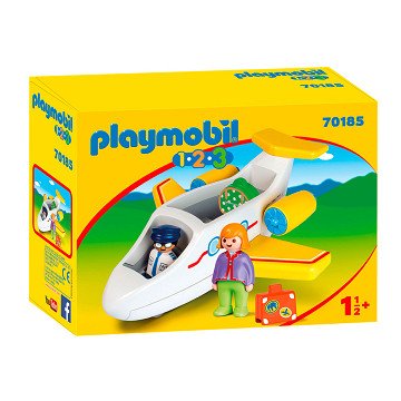Playmobil 1.2.3. Vliegtuig - 70185
