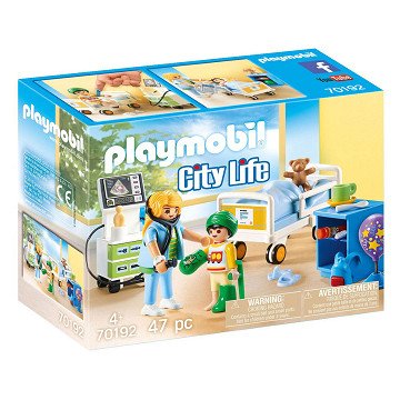 Playmobil City Life Children's Hospital Room - 70192