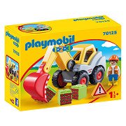 Playmobil 1.2.3. Baggerlader - 70125