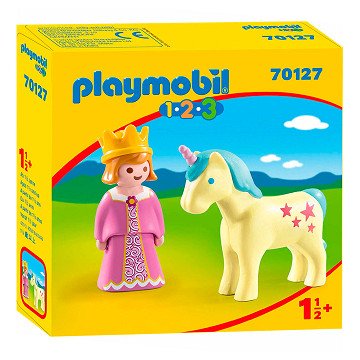 Playmobil 1.2.3. Princess and Unicorn - 70127