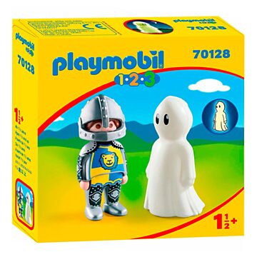 Playmobil 1.2.3. Ridder en Spook - 70128