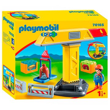Playmobil 1.2.3. Baukran - 70165