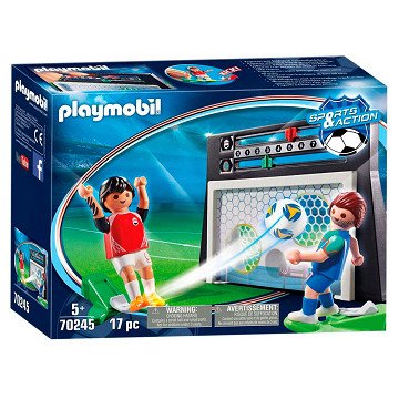 Playmobil 70245 Voetbalmuur