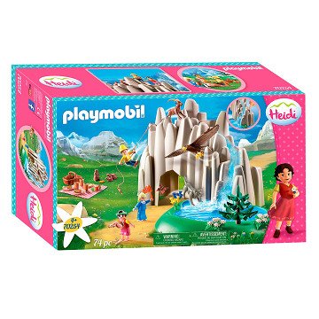 Playmobil 70254 Heidi, Klara en Peter bij het Meer