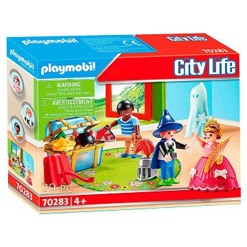 Playmobil City Life  Kinderen met Verkleedkoffer - 70283