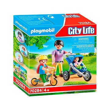 Playmobil City Life  Mama met Kinderen - 70284