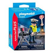 Playmobil 70305 Police Officer with Flash Control
