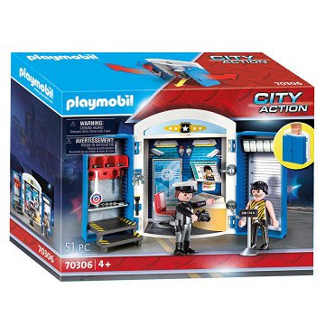 Playmobil 70306 Police Station Play Box