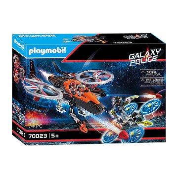 Playmobil 70023 Galaxy Piratenhelikopter