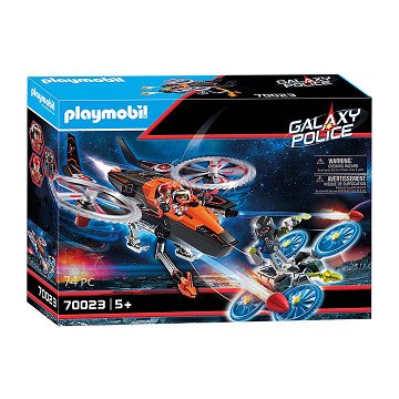 Playmobil 70023 Galaxy Pirate Helicopter
