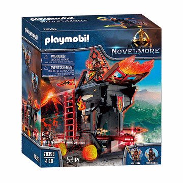 Playmobil Novelmore Burnham Raiders Fiery Battering Ram - 70393