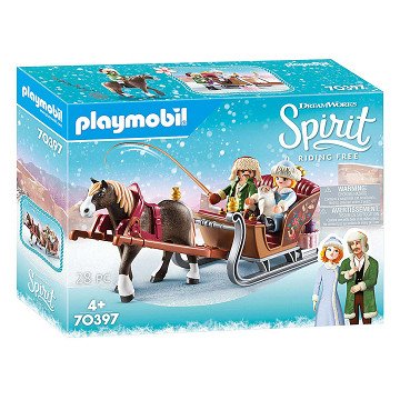 Playmobil Spirit 70397 Winter Sled Ride